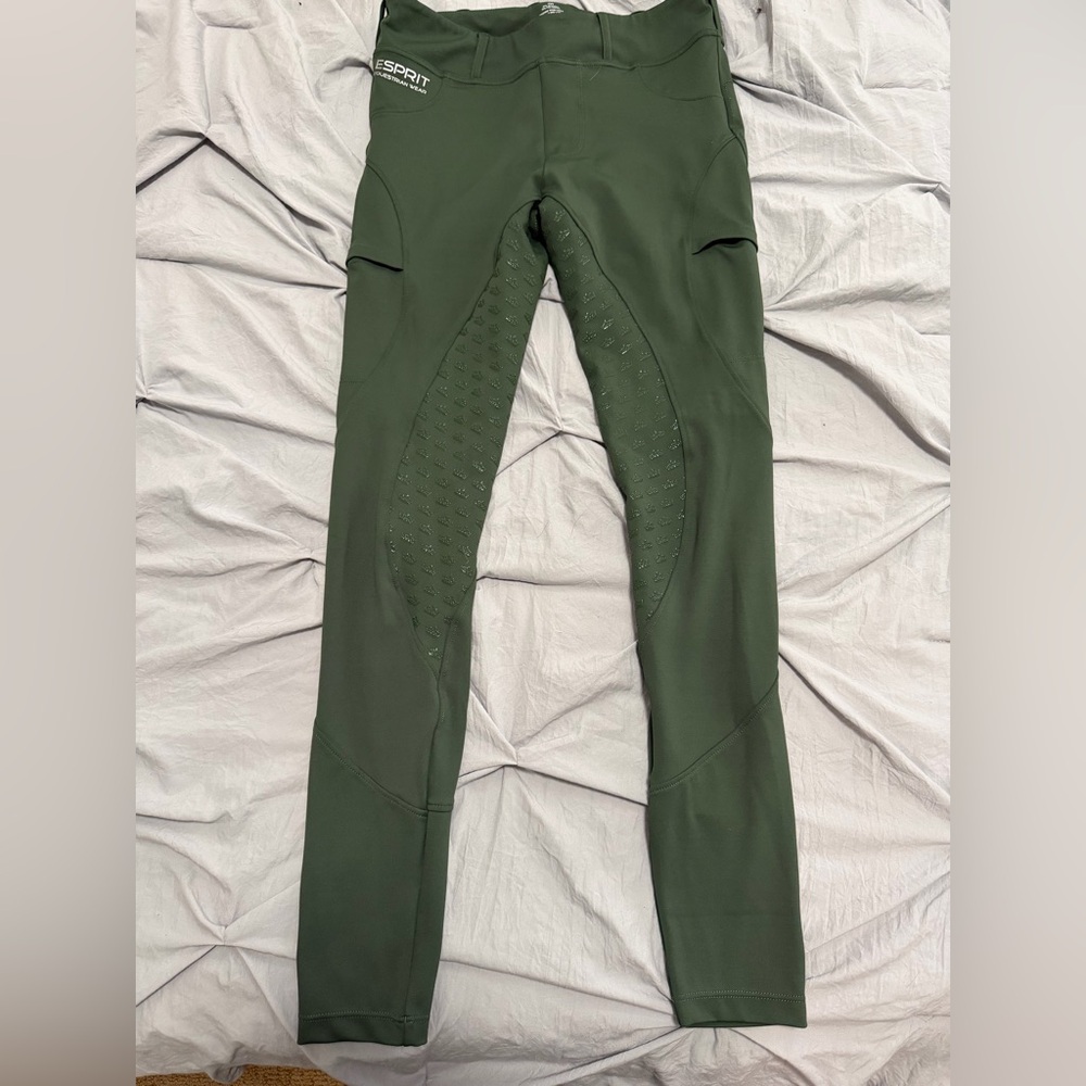 Esprit Equestrian Wear Riding Tight Emerald Green